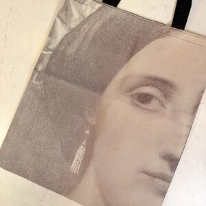 The Metropolitan Museum of Art MET Canvas Tote Bag Victorian Woman Earring New